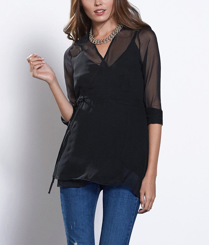 Emma Wrap Top 