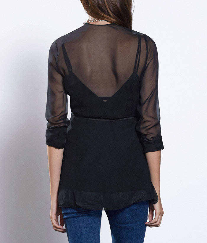 Emma Wrap Top 