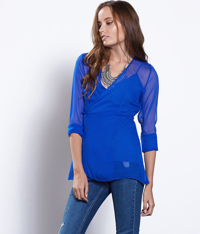 Emma Wrap Top 