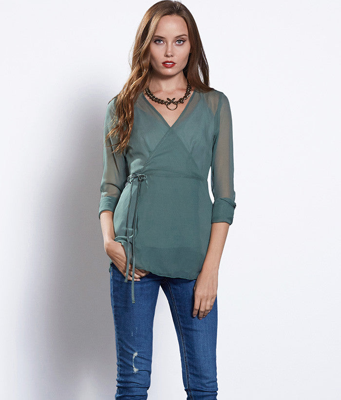 Emma Wrap Top 