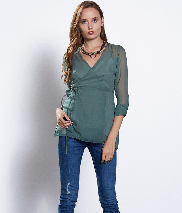 Emma Wrap Top 