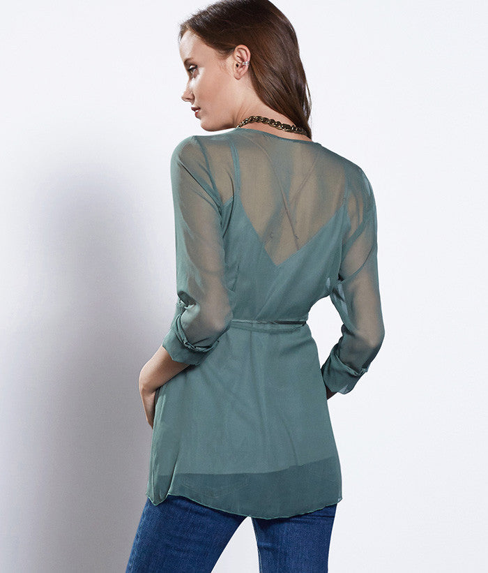 Emma Wrap Top 