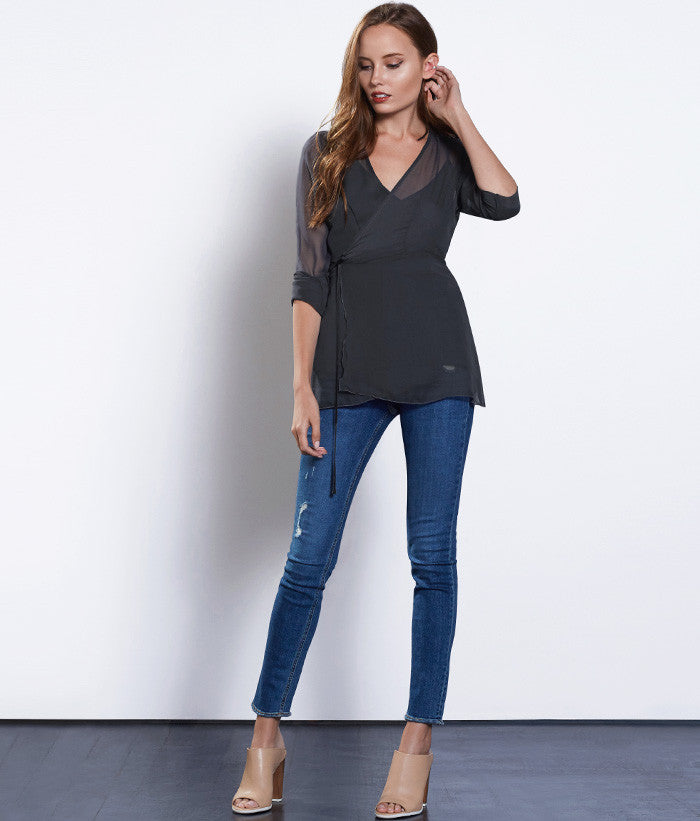 Emma Wrap Top 