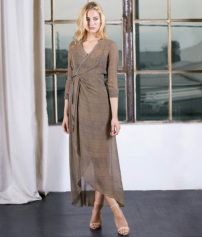 Saint Jolene Wrap Dress 