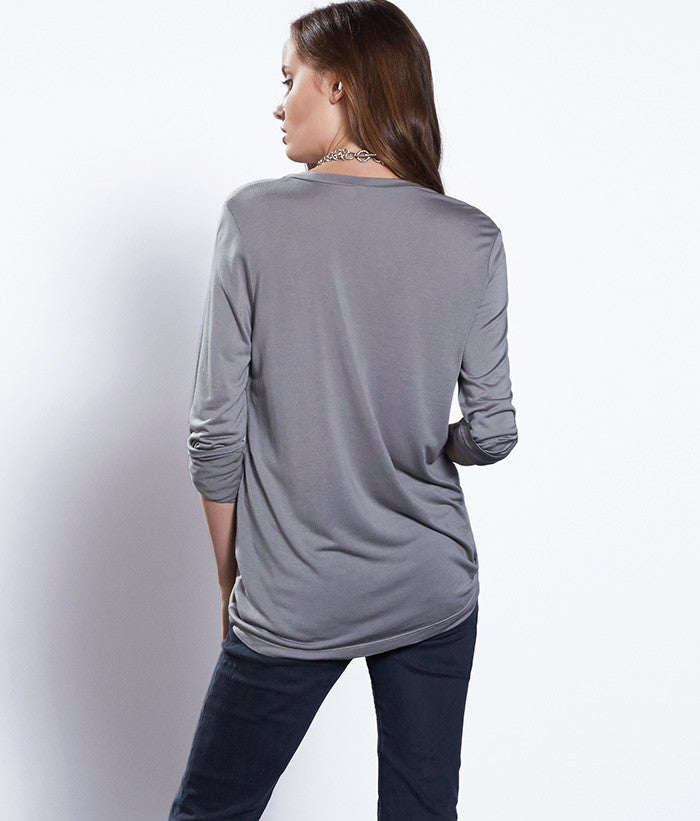 Beechwood Long Sleeved V-Neck Tee 