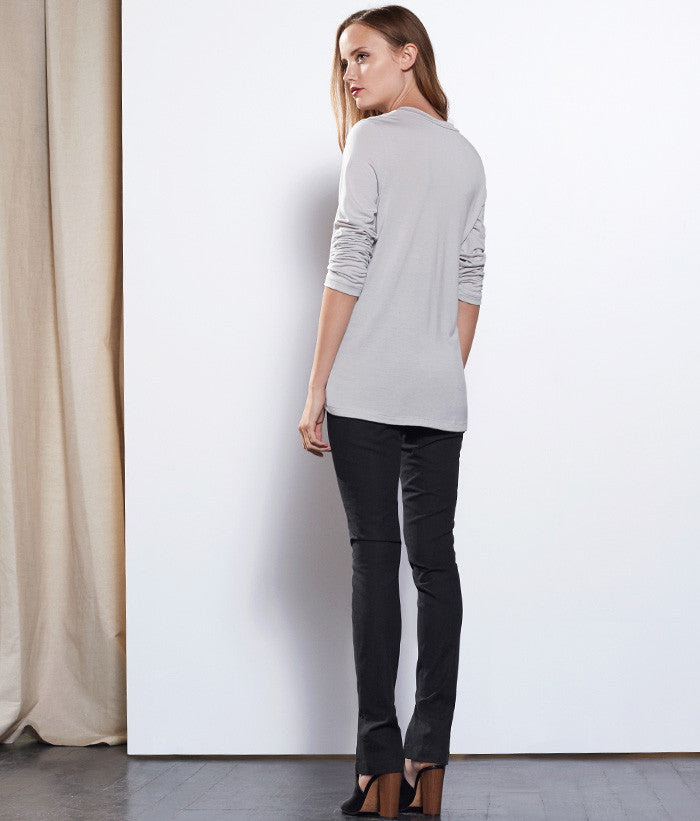 Beechwood Long Sleeved V-Neck Tee 