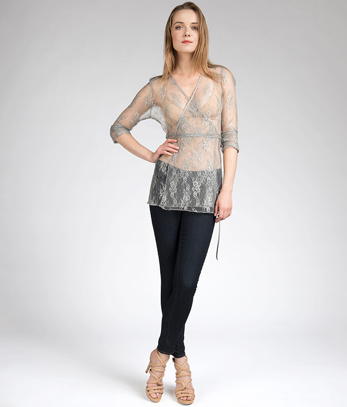 Penelope Wrap Top #Color_DustySilver