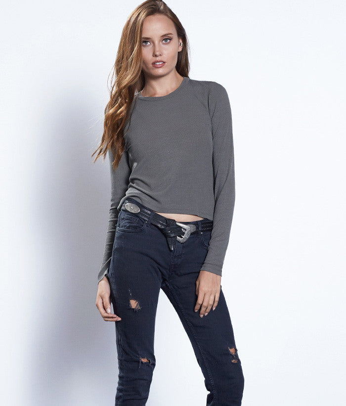 Eucalyptus Ribbed Top 