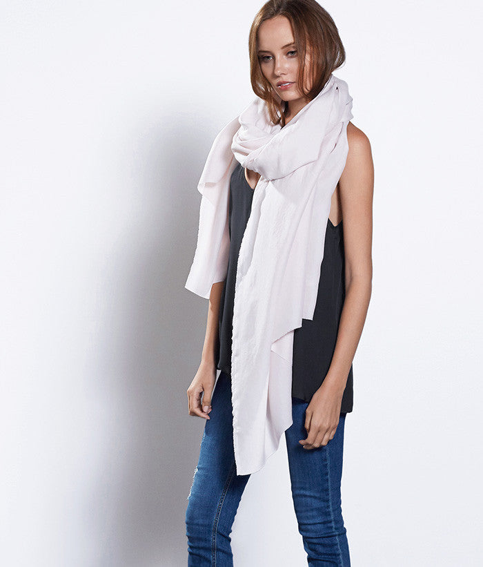 Oversized Silk Scarf