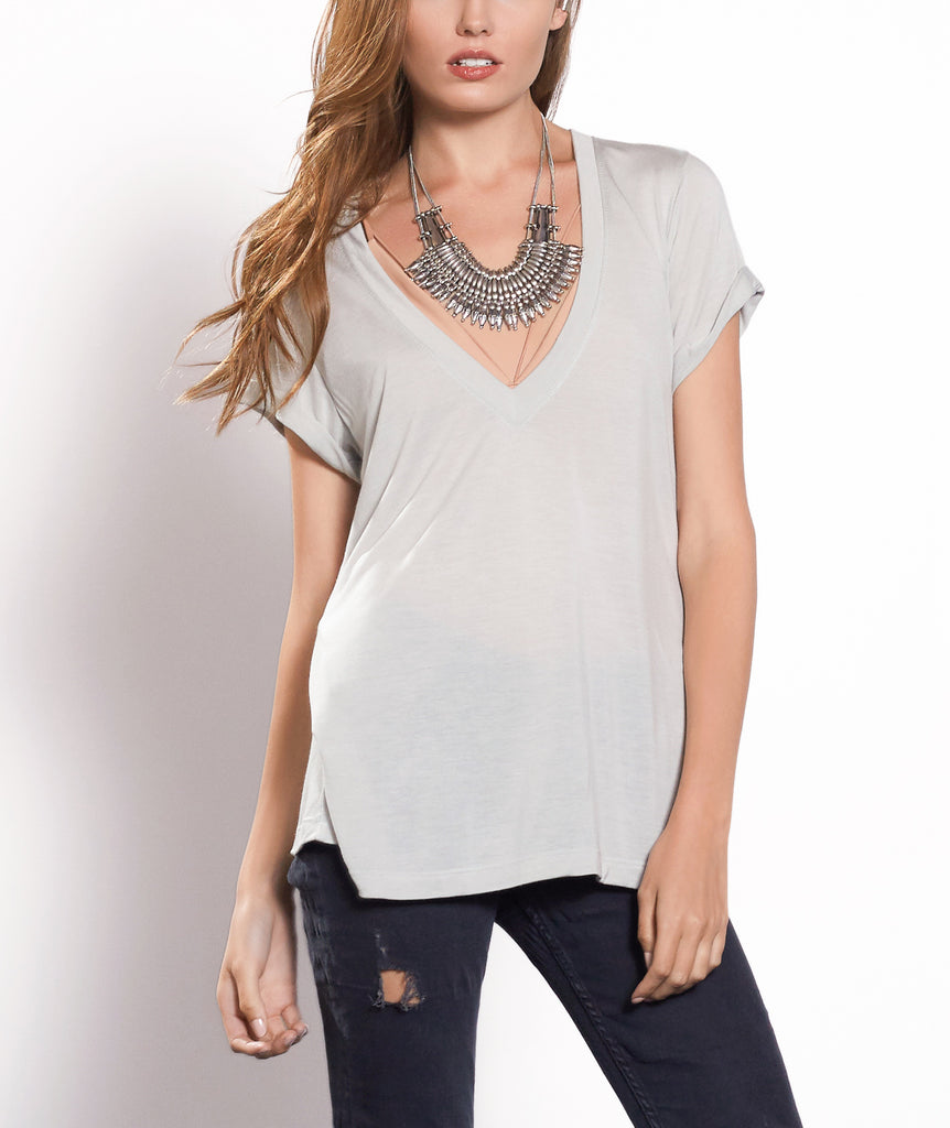 Beechwood Deep V-Neck Tee